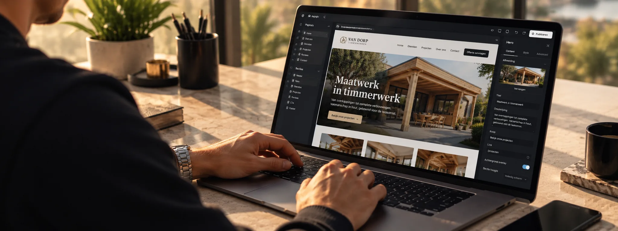 Website bouwen met WebBooster